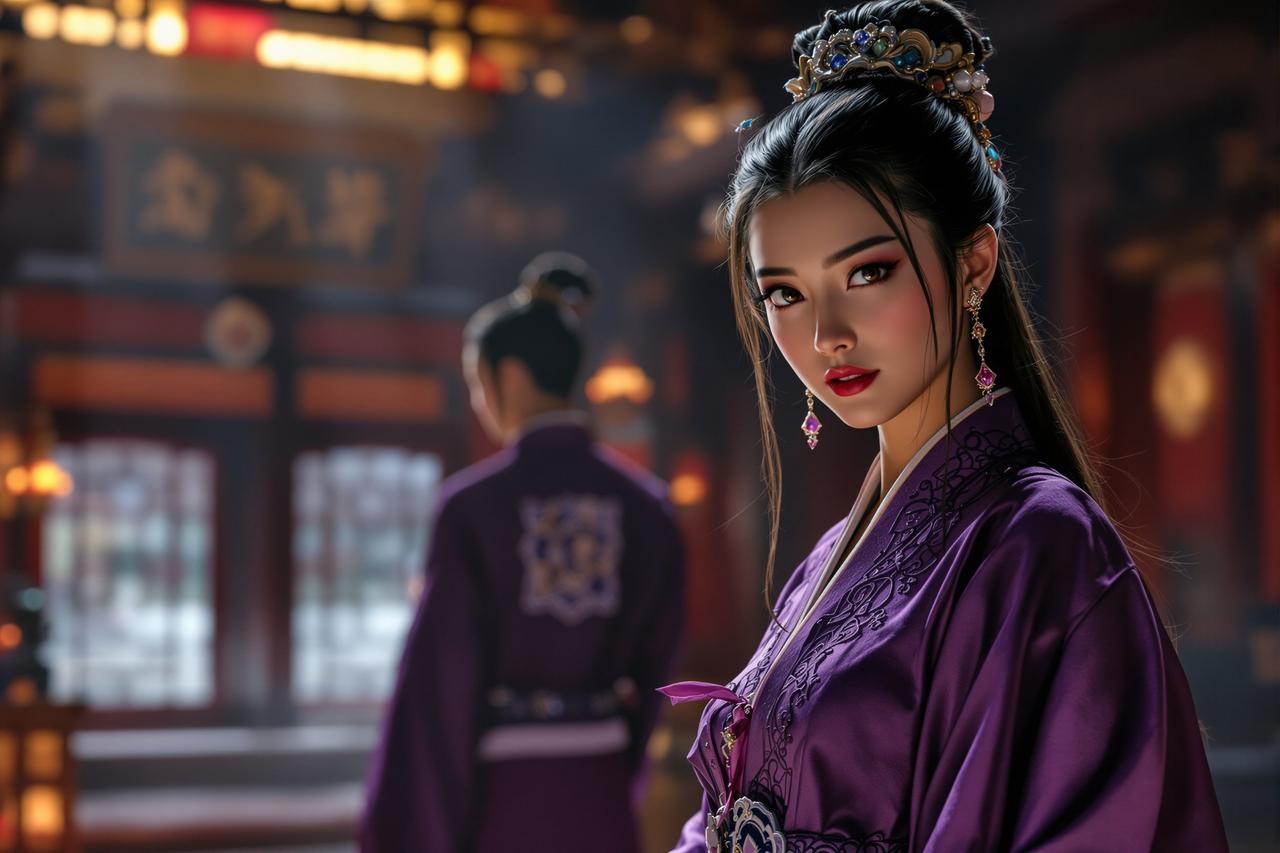 AI短剧搜索IP - 九重紫：重生王妃复仇记
