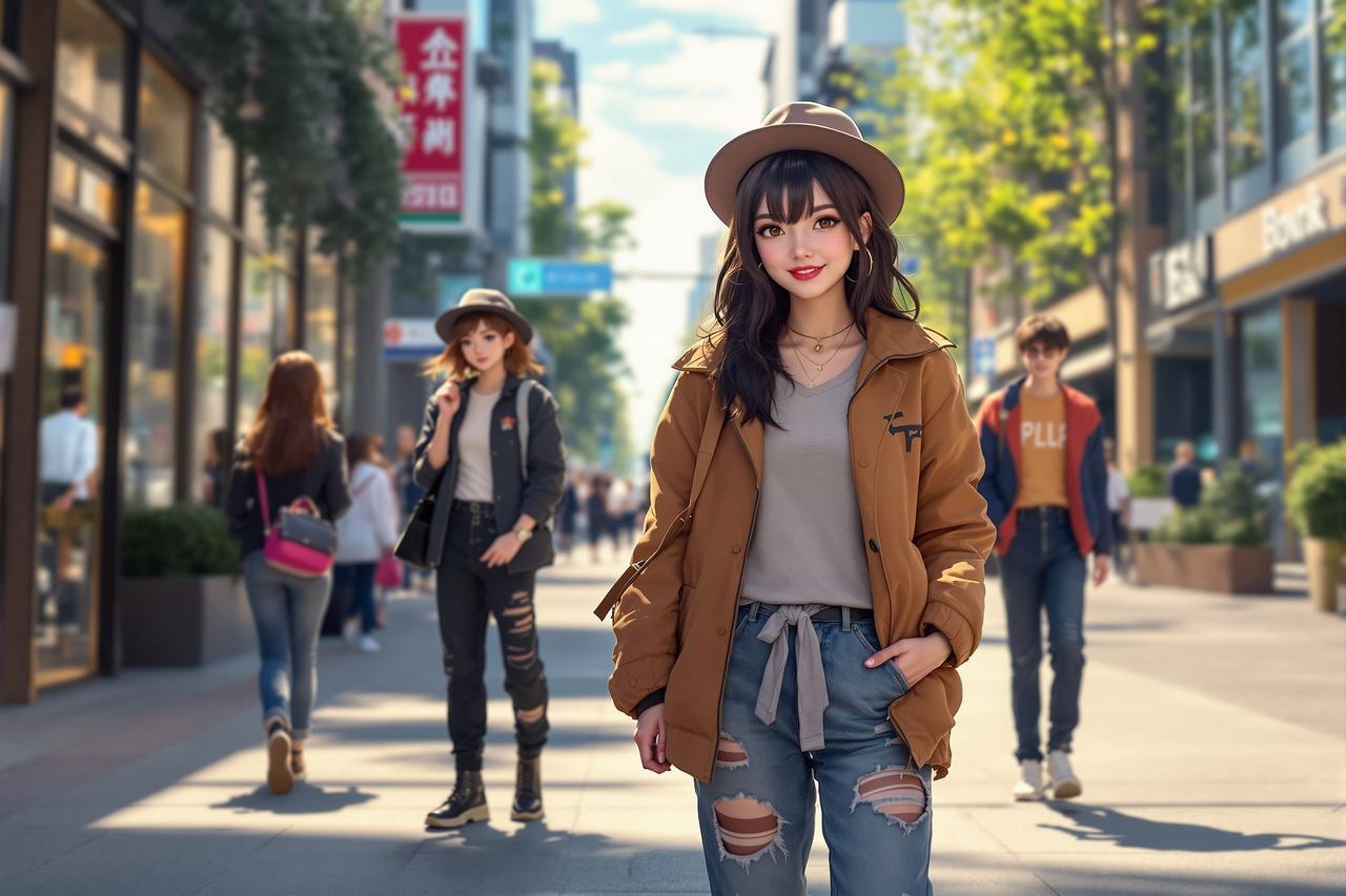 AI短剧搜索合作案例 - 潮趣服饰